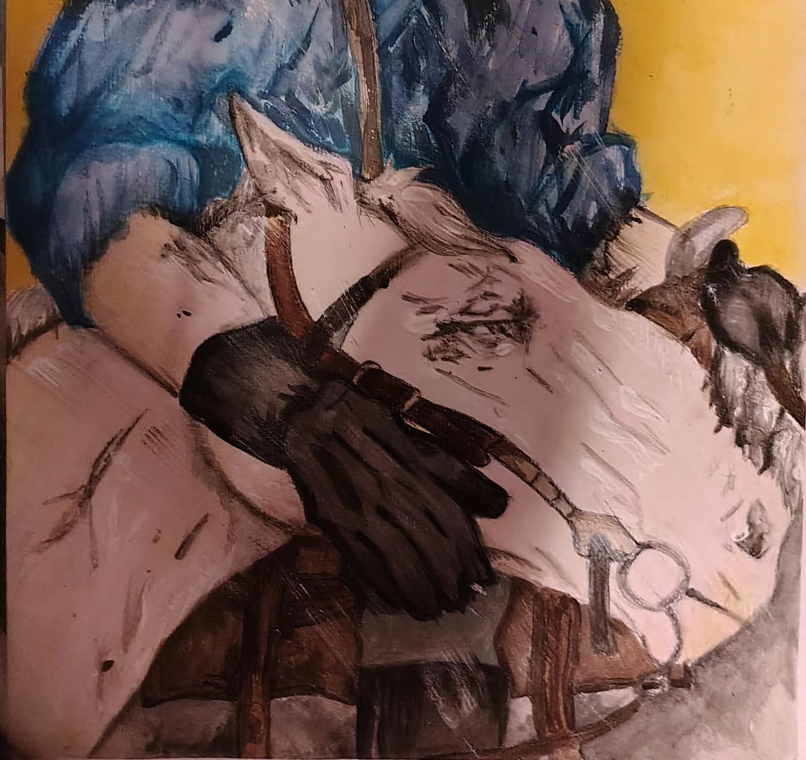 Acrylic Portrait